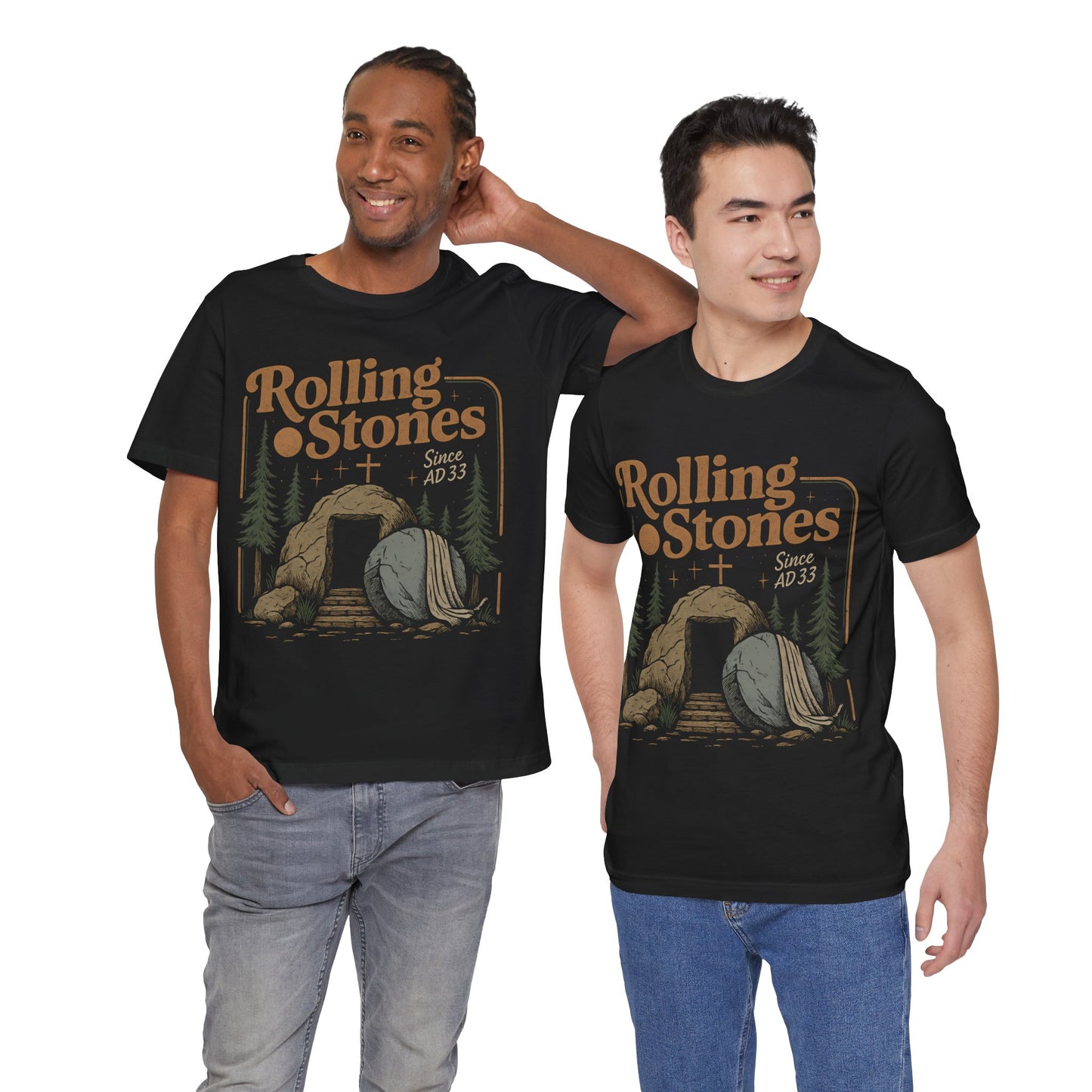 Rolling Stones Since ad 33 Christian T-Shirt