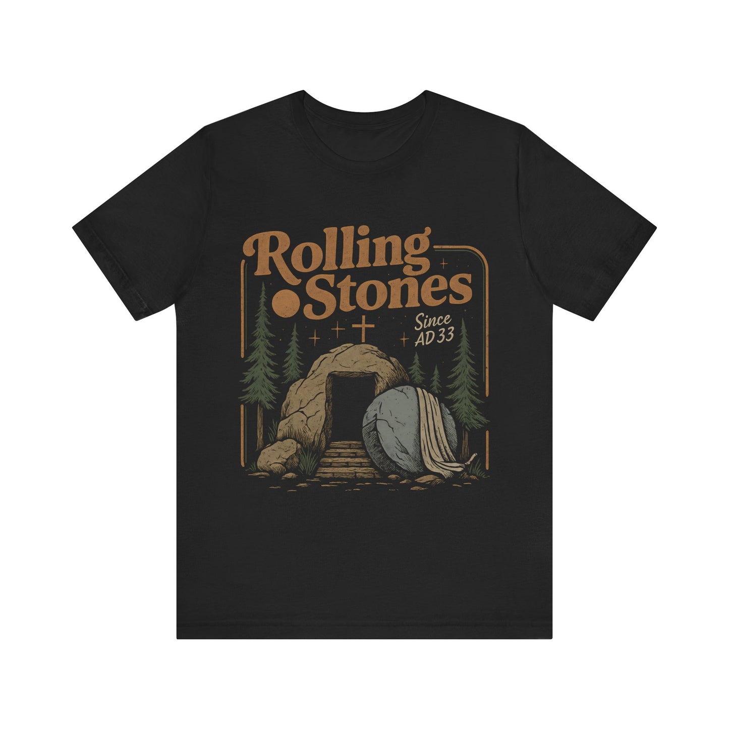 Rolling Stones Since ad 33 Christian T-Shirt