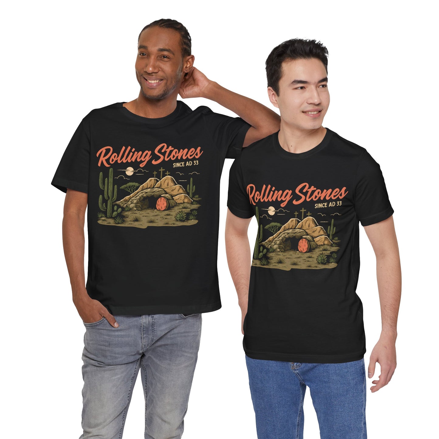 Rolling Stones Since ad 33 Christian T-Shirt