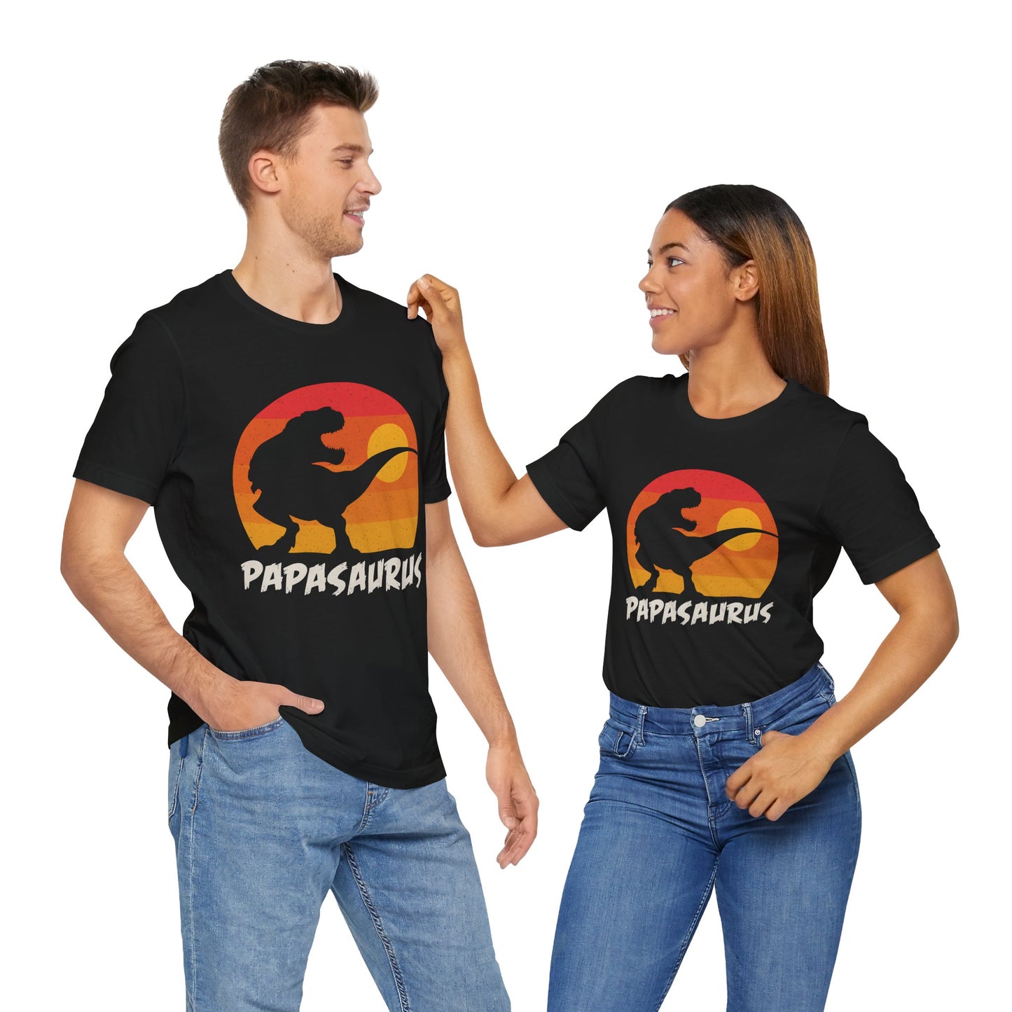 Dinosaur Papasaurus Father's day T-Shirt
