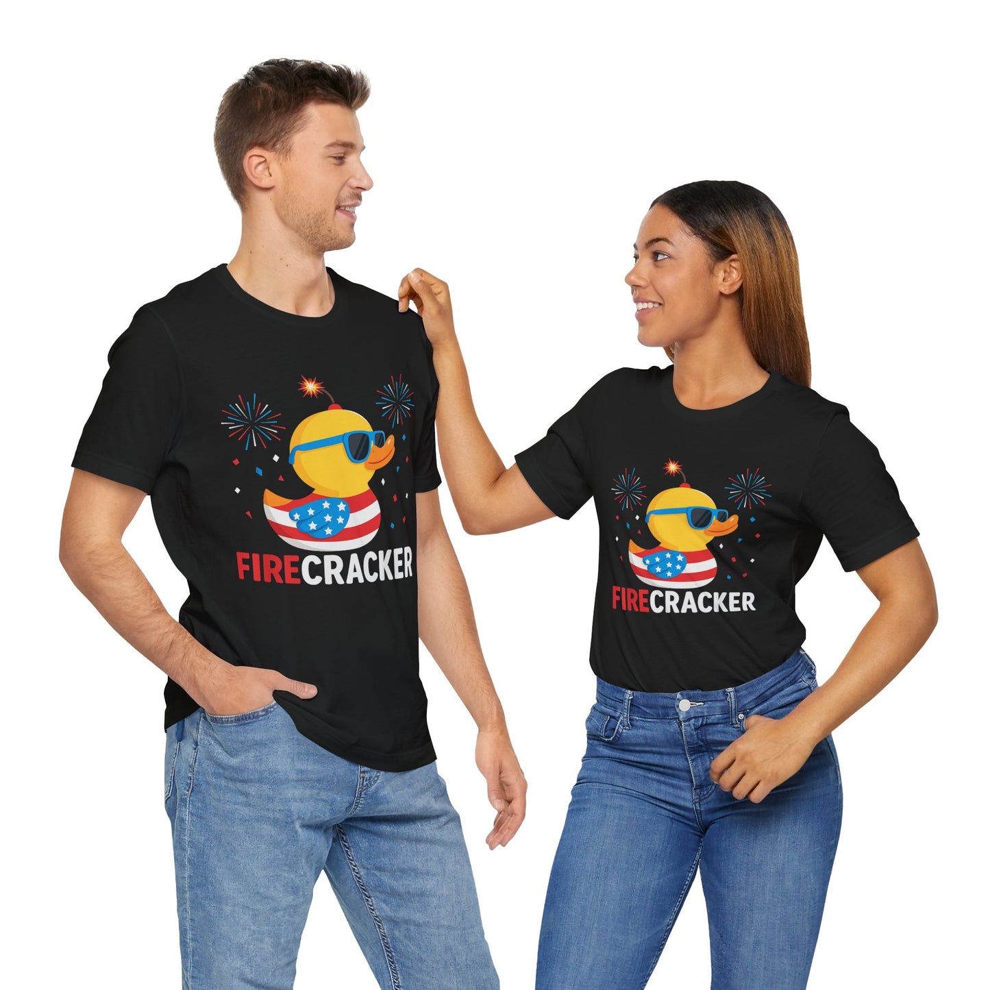 Firecracker Duck 4th Of July T-Shirt