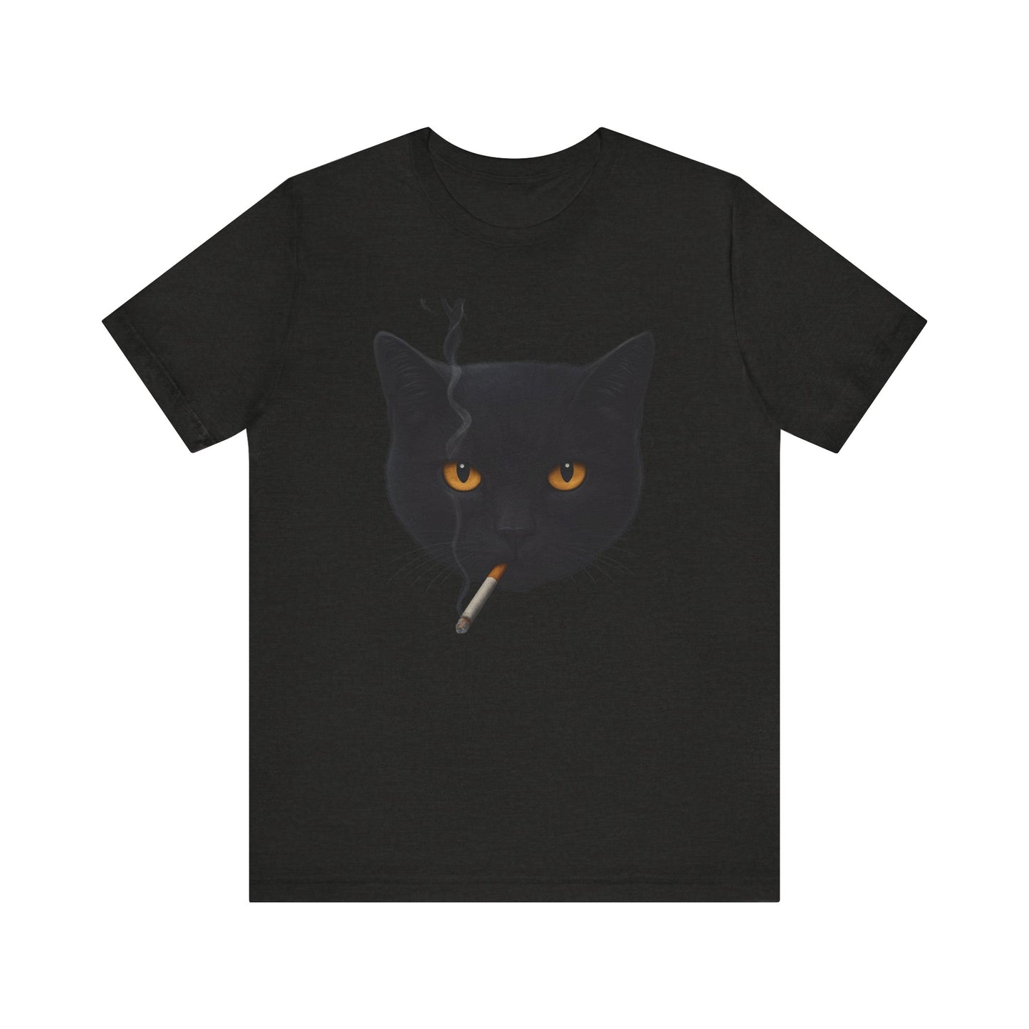 Vintage Black Cat with Smoky Vibe T-Shirt