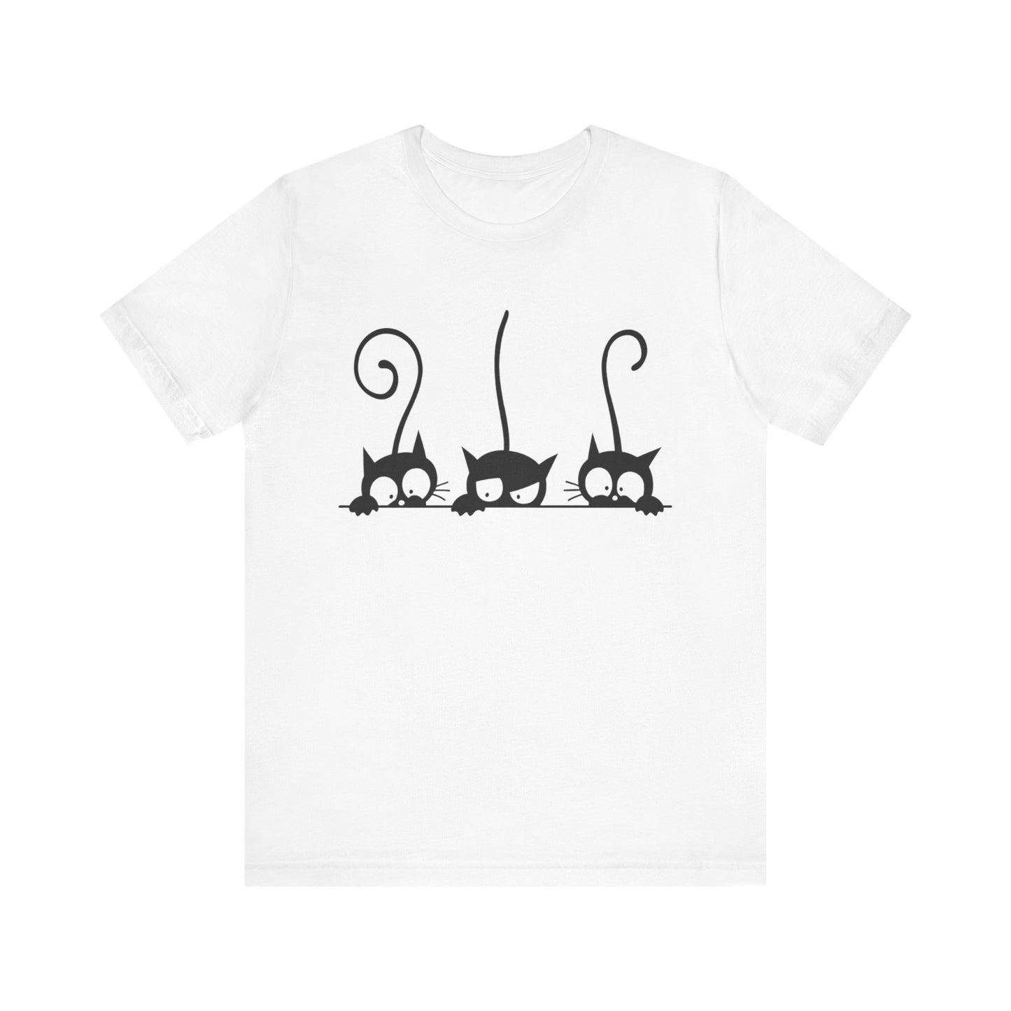 Whimsical Cute Cat T-Shirt