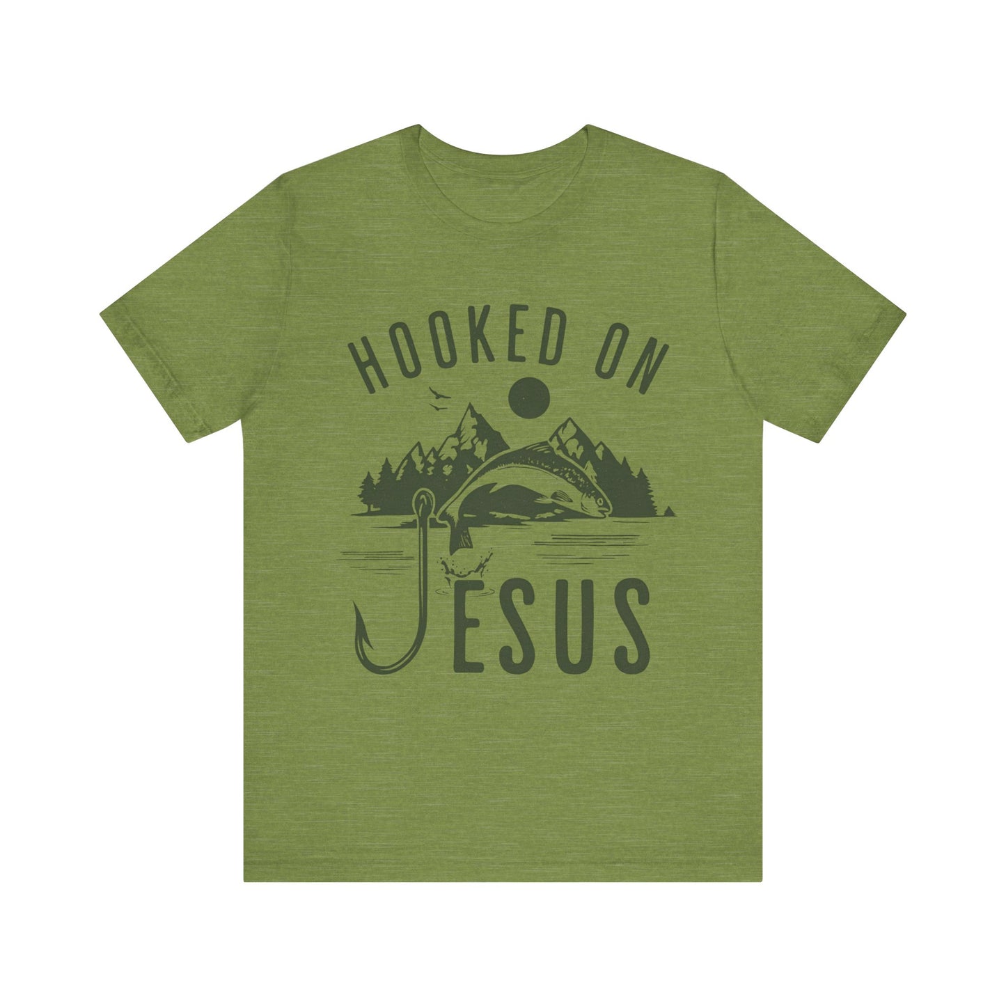 Hooked on Jesus Christian T-Shirt