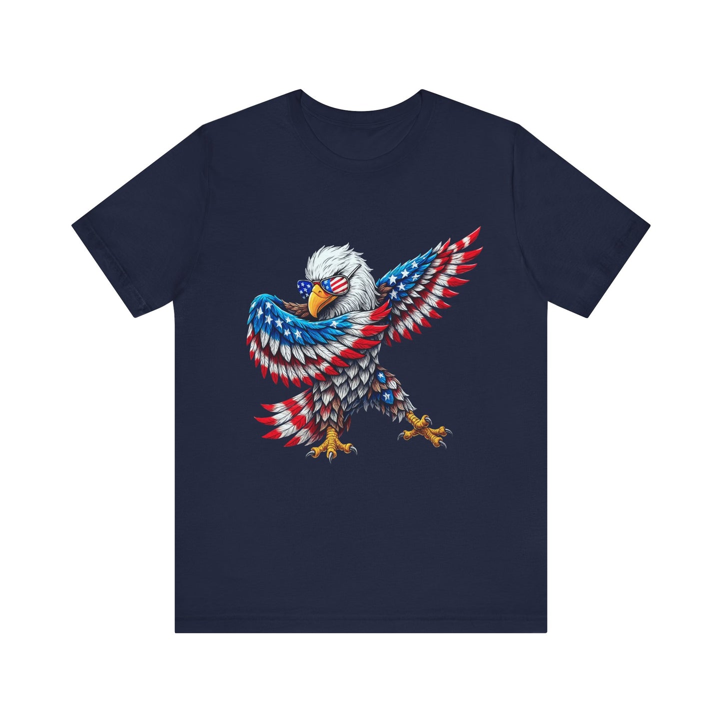 Patriotic Eagle Graphic 4th Of July T-Shirt