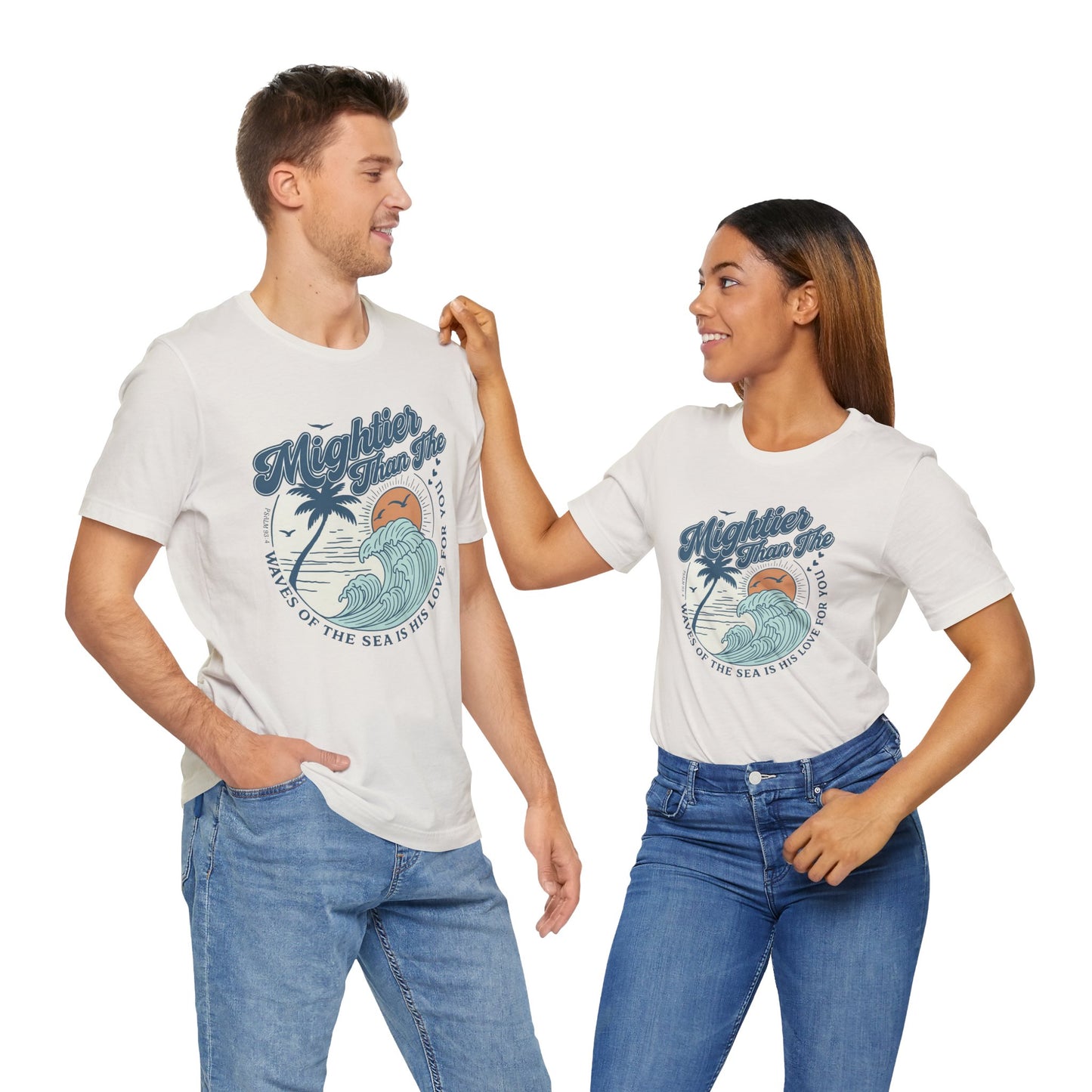 Mighty Waves Unisex T Shirt