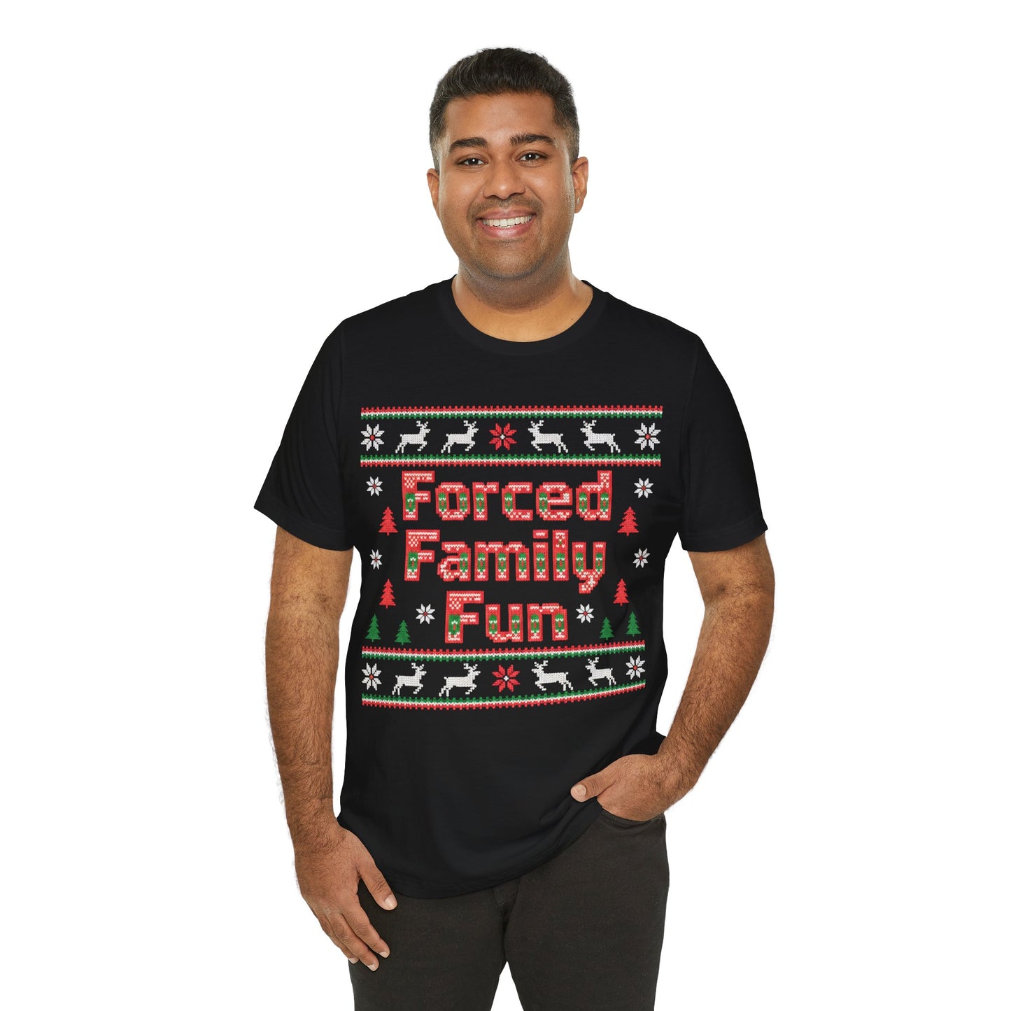 Forced Family Fun Christmas T-Shirt