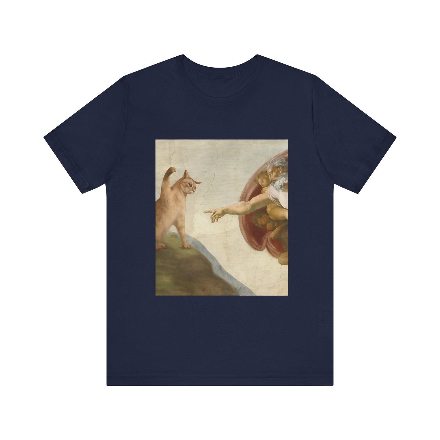 Funny Cat Artwork T-Shirt