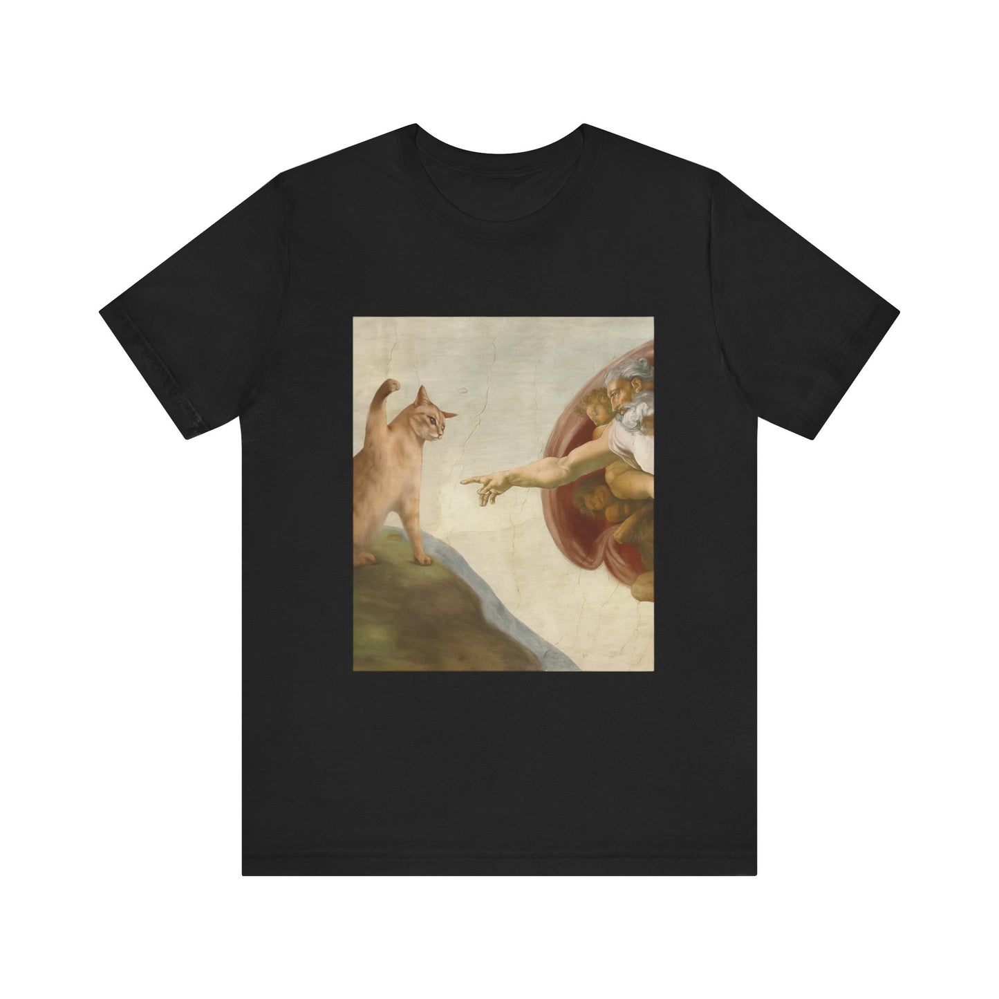 Funny Cat Artwork T-Shirt