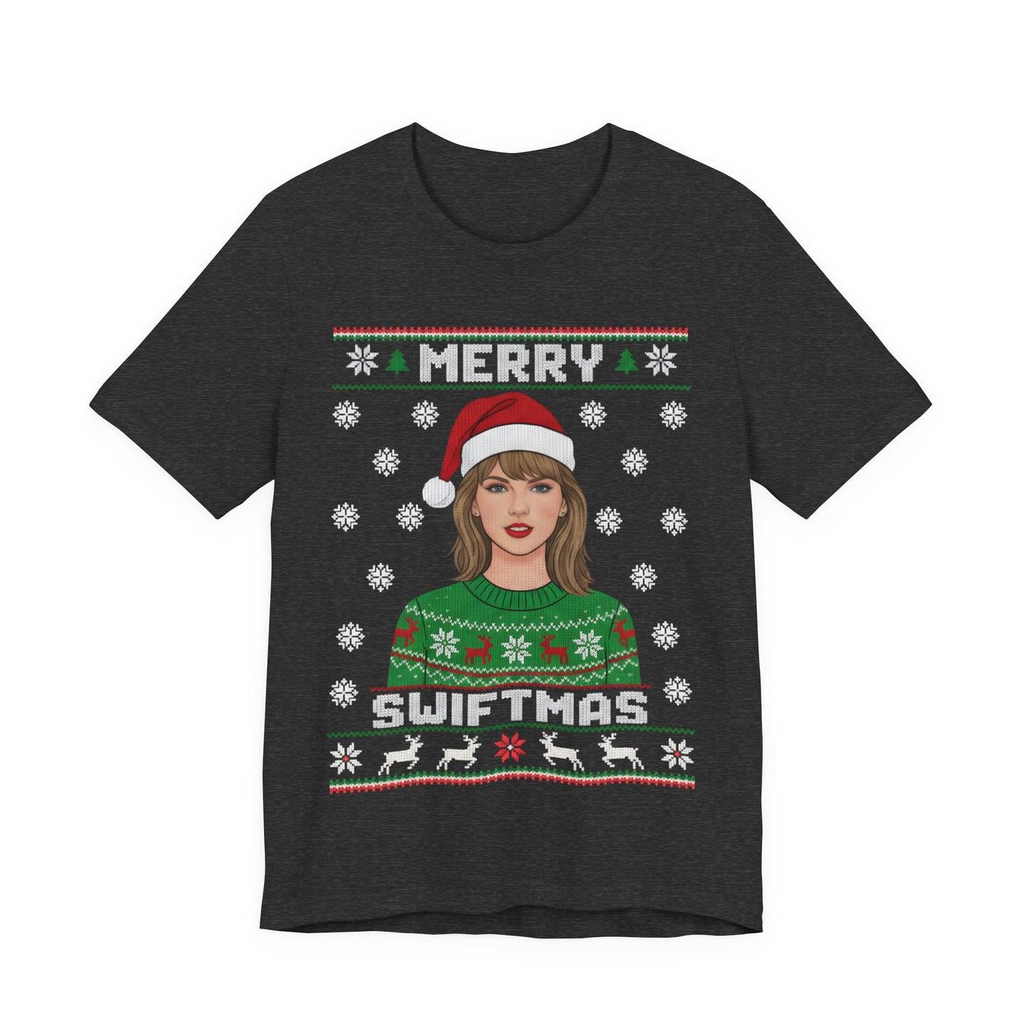 "Merry Swiftmas" Holiday Graphic Christmas T-Shirt