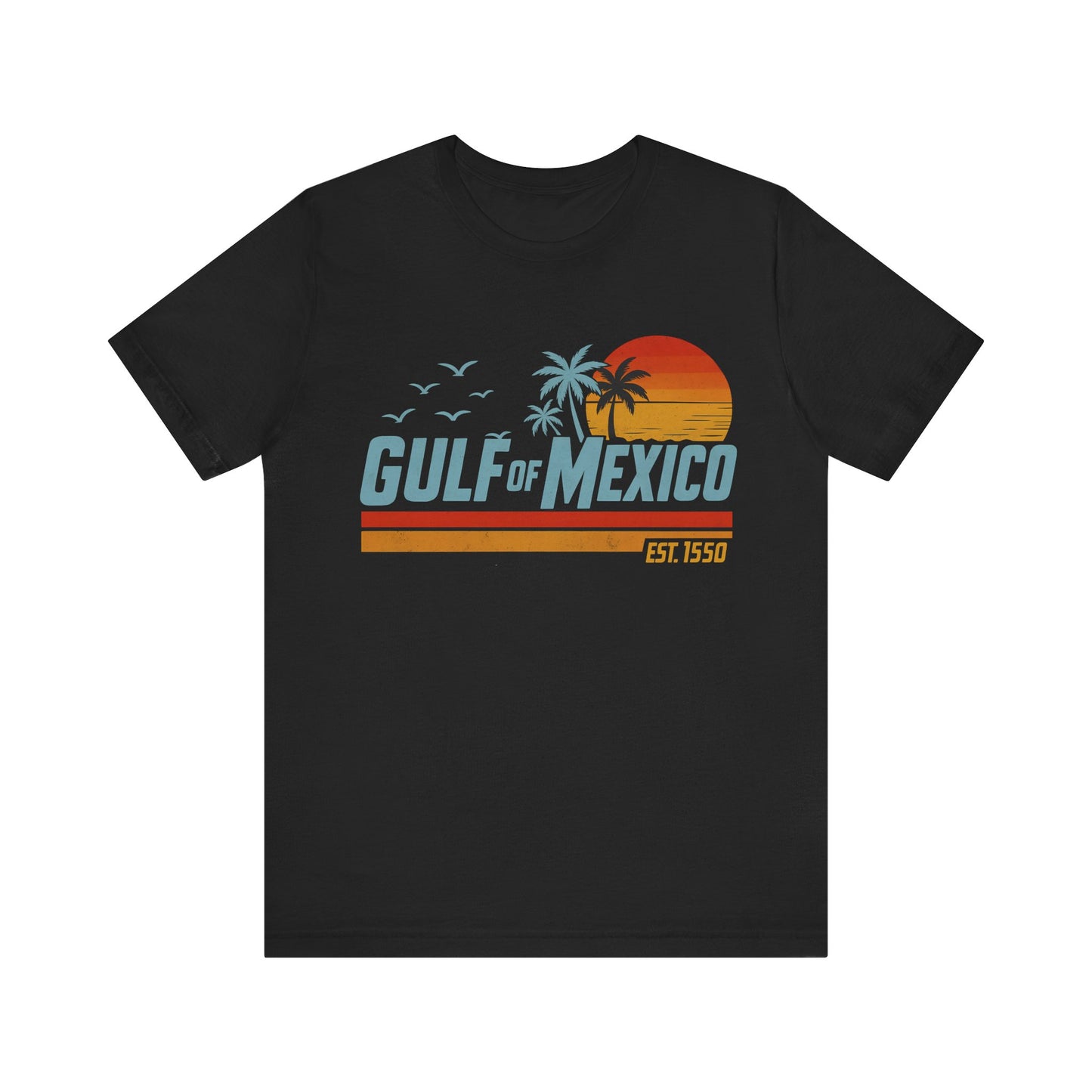 Retro Gulf of Mexico Beach T-Shirt