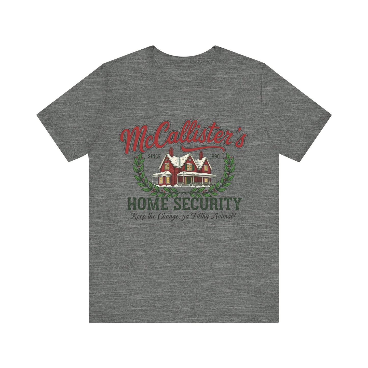 Mccallister Home Security Christmas T‑Shirt