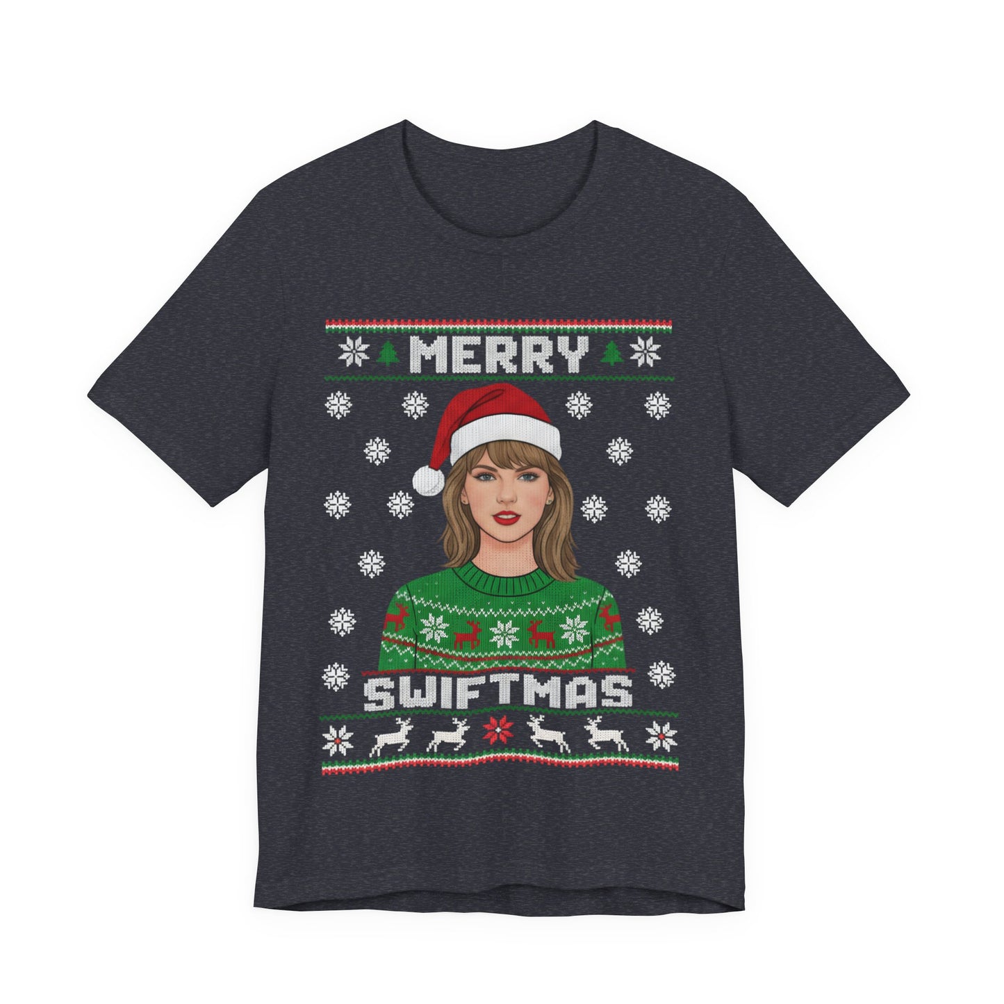 "Merry Swiftmas" Holiday Graphic Christmas T-Shirt