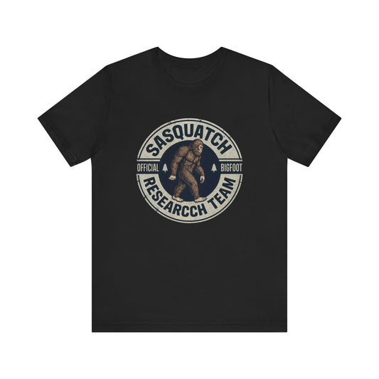 Bigfoot Research Team Retro Vintage Sasquatch Men Women T-Shirt