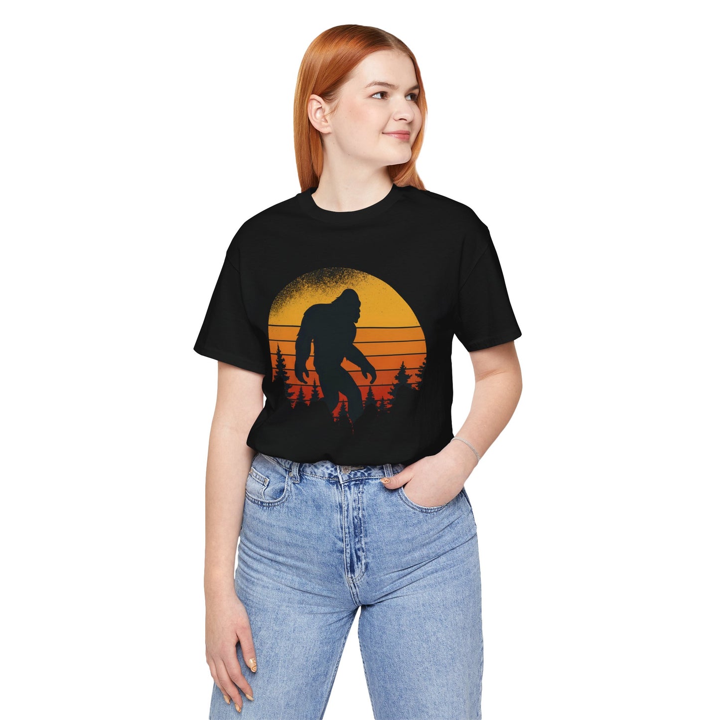 Bigfoot Retro Sunset T-Shirt