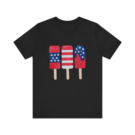 Patriotic Popsicle 4th Of July T-Shirt