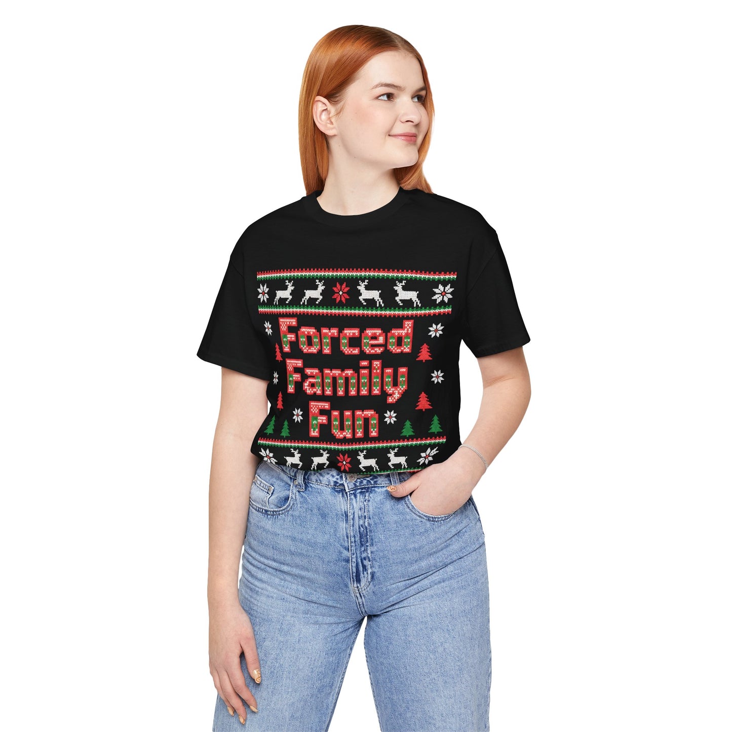Forced Family Fun Christmas T-Shirt