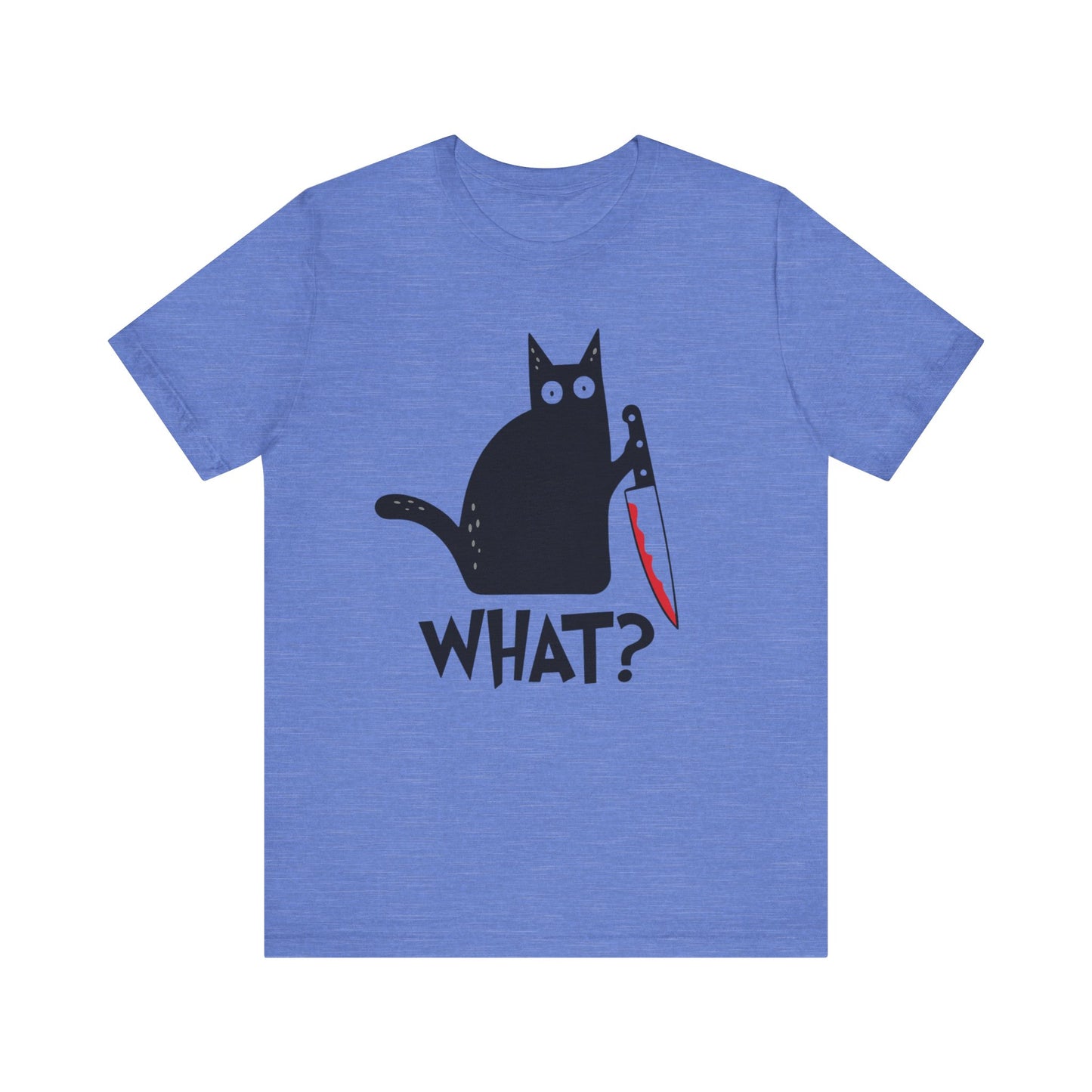 Funny Cat What T-Shirt