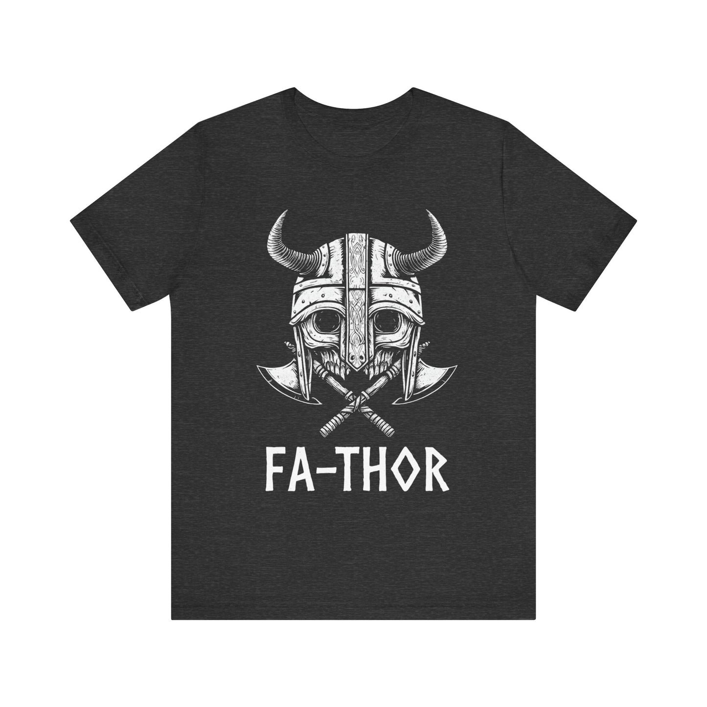 Fa-Thor Nordic Viking Skull Father's day T-Shirt