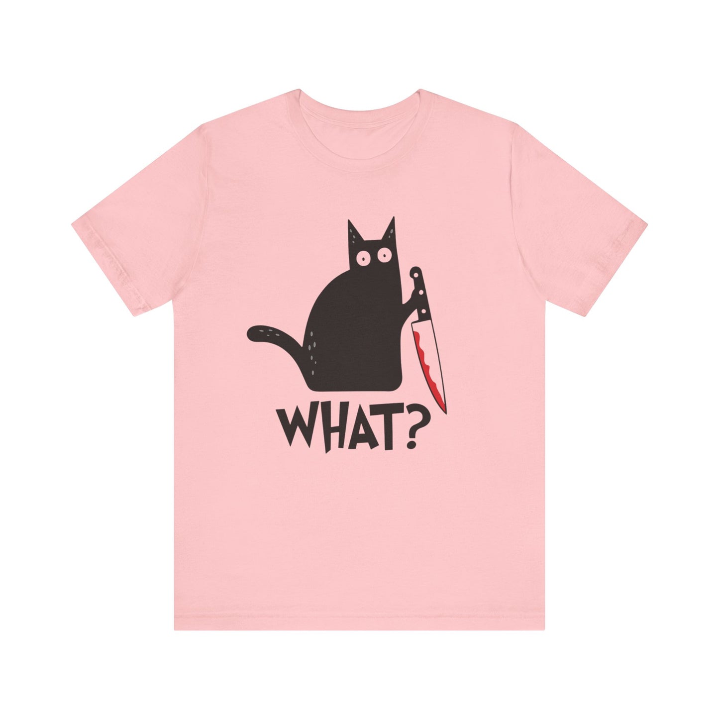 Funny Cat What T-Shirt
