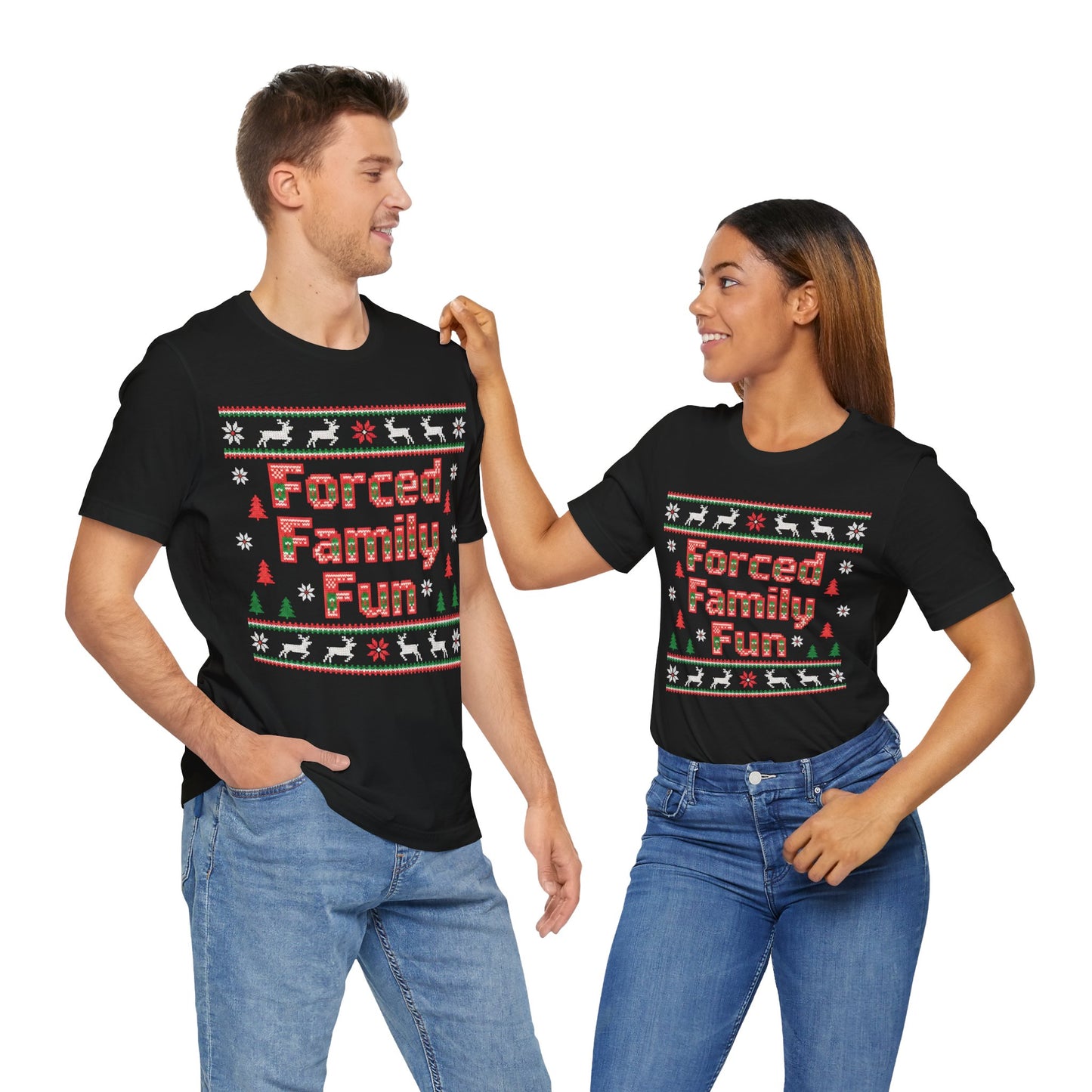 Forced Family Fun Christmas T-Shirt