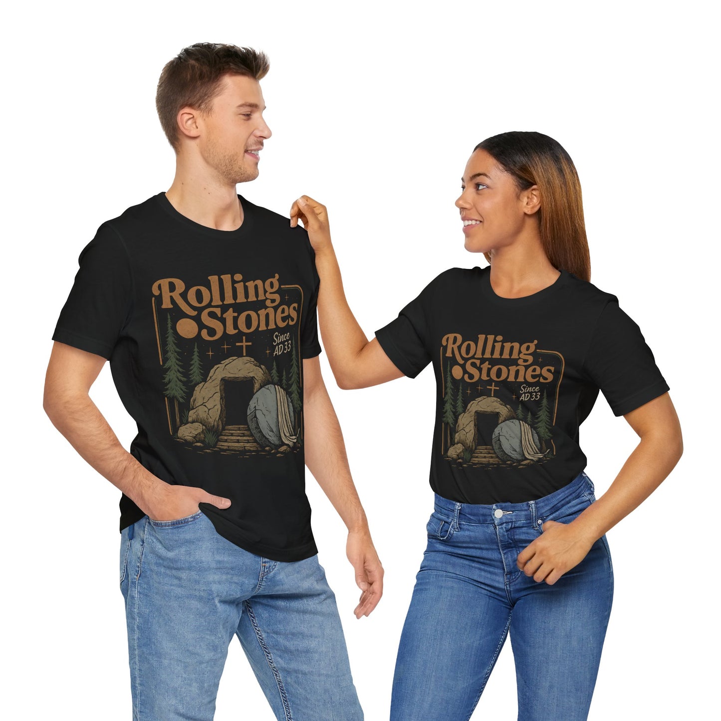 Rolling Stones Since ad 33 Christian T-Shirt