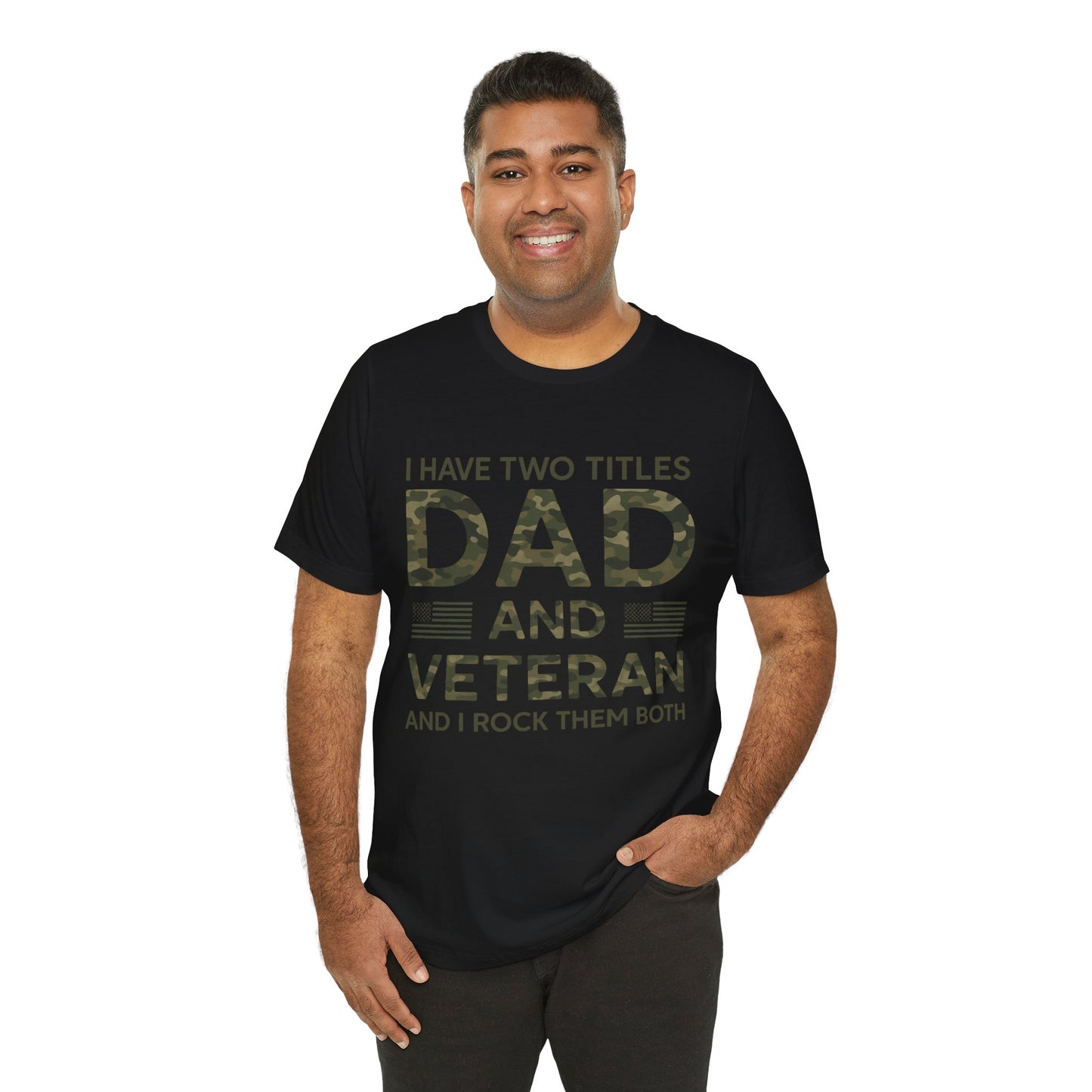 Veteran Dad Military Father's day T-Shirt