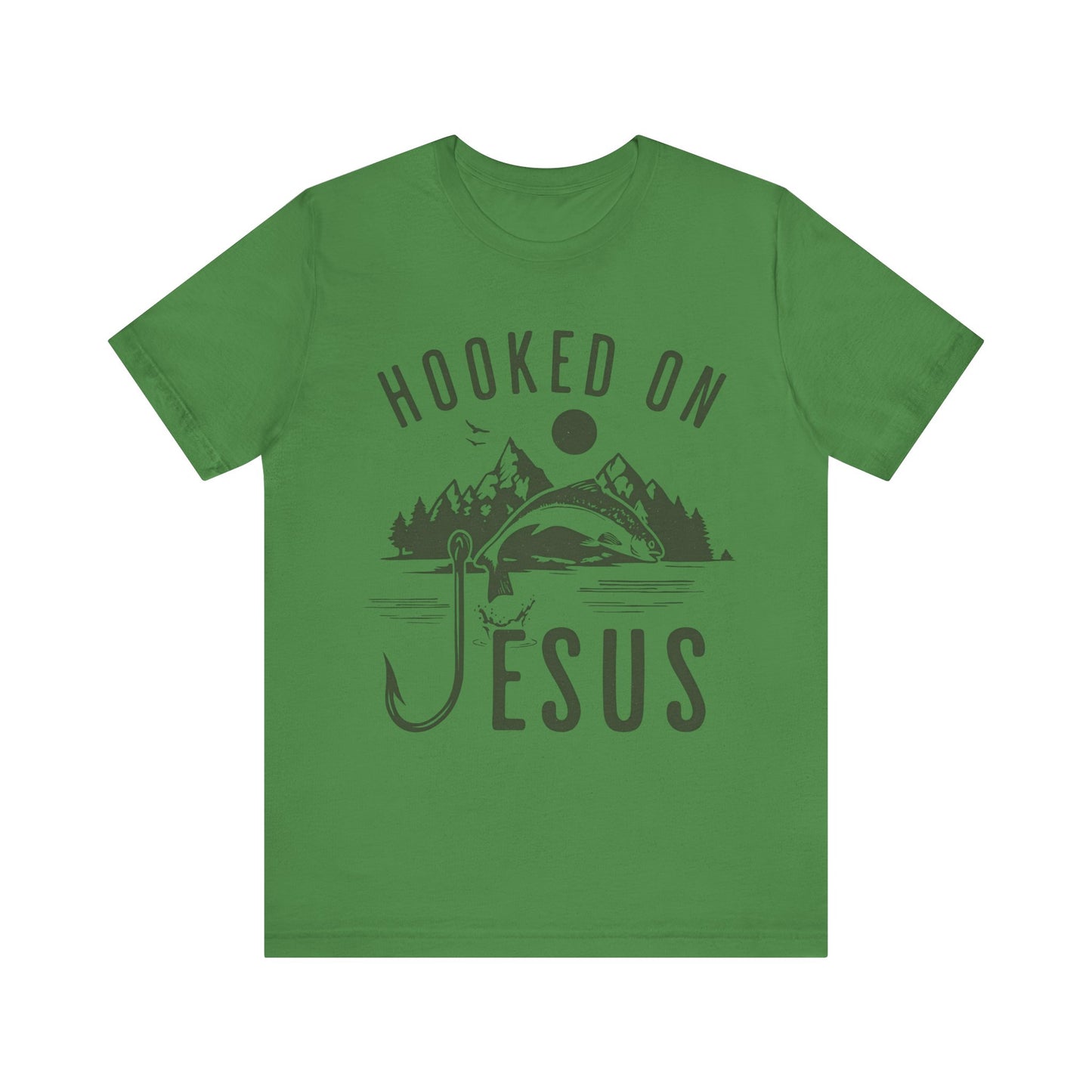 Hooked on Jesus Christian T-Shirt