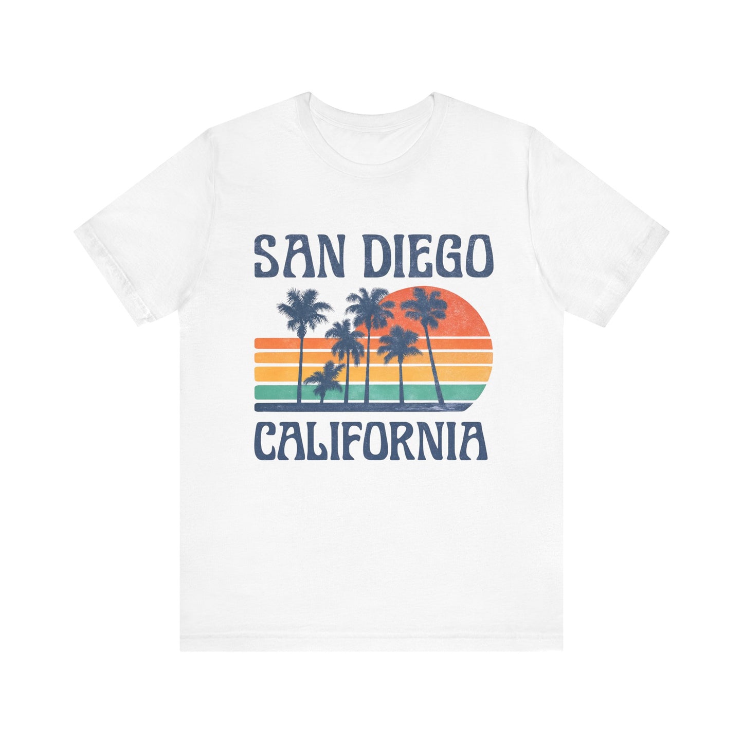 San Diego California Retro Summer T-Shirt