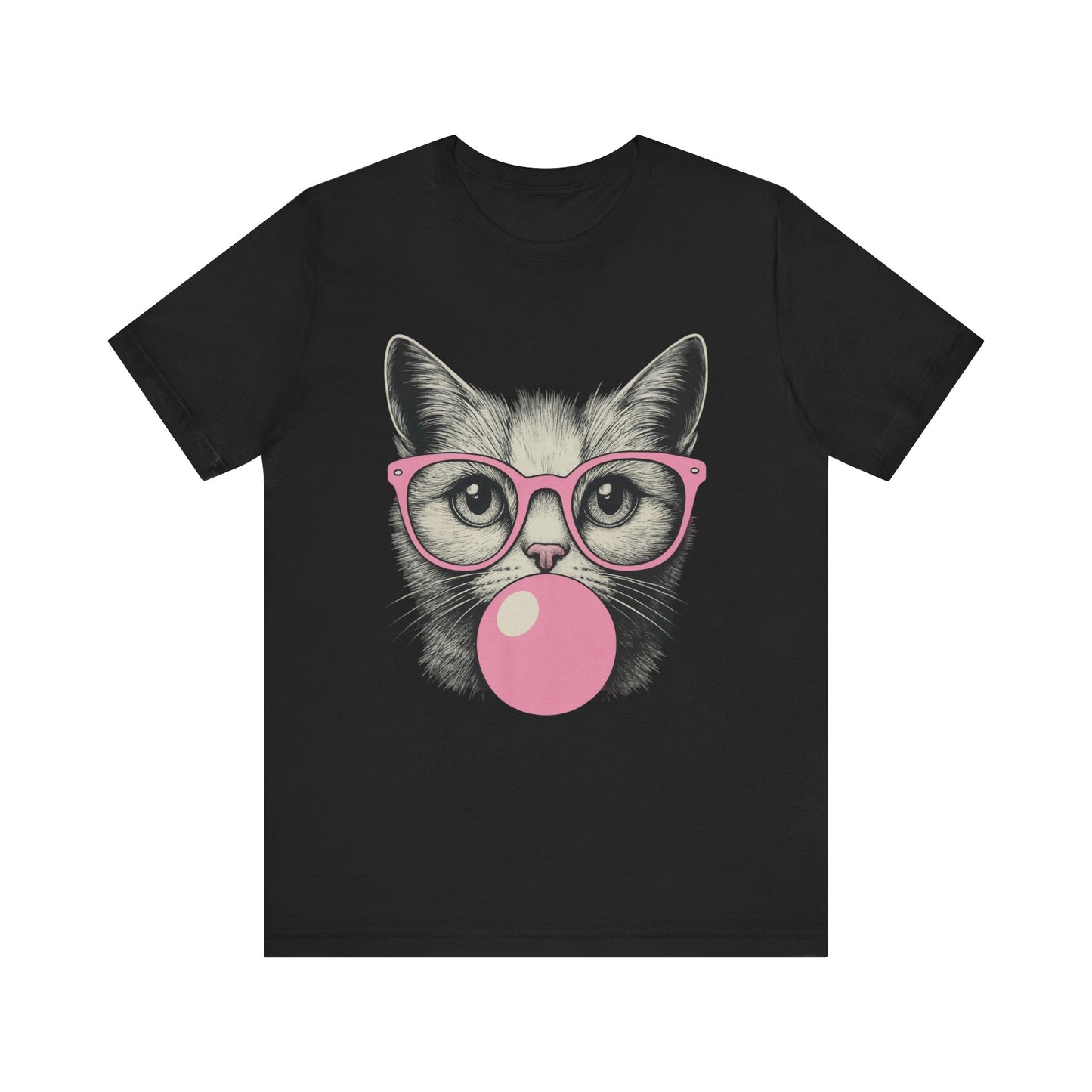 Cute Cat Graphic T-Shirt