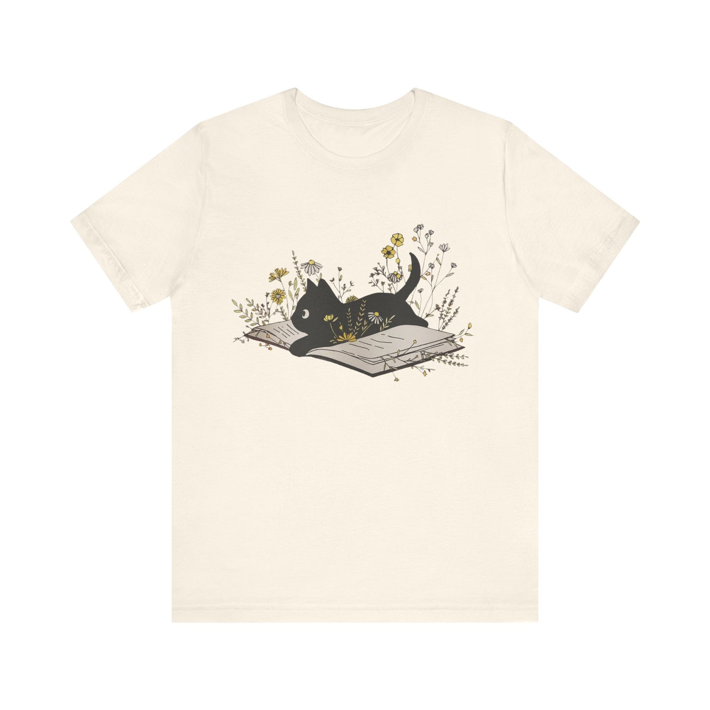 Cat Lover's Reading T-Shirt