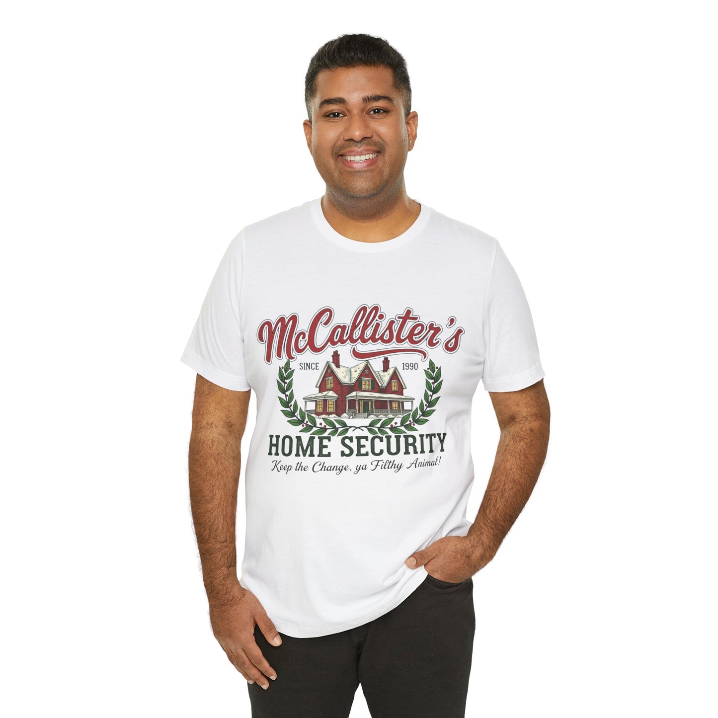 Mccallister Home Security Christmas T‑Shirt