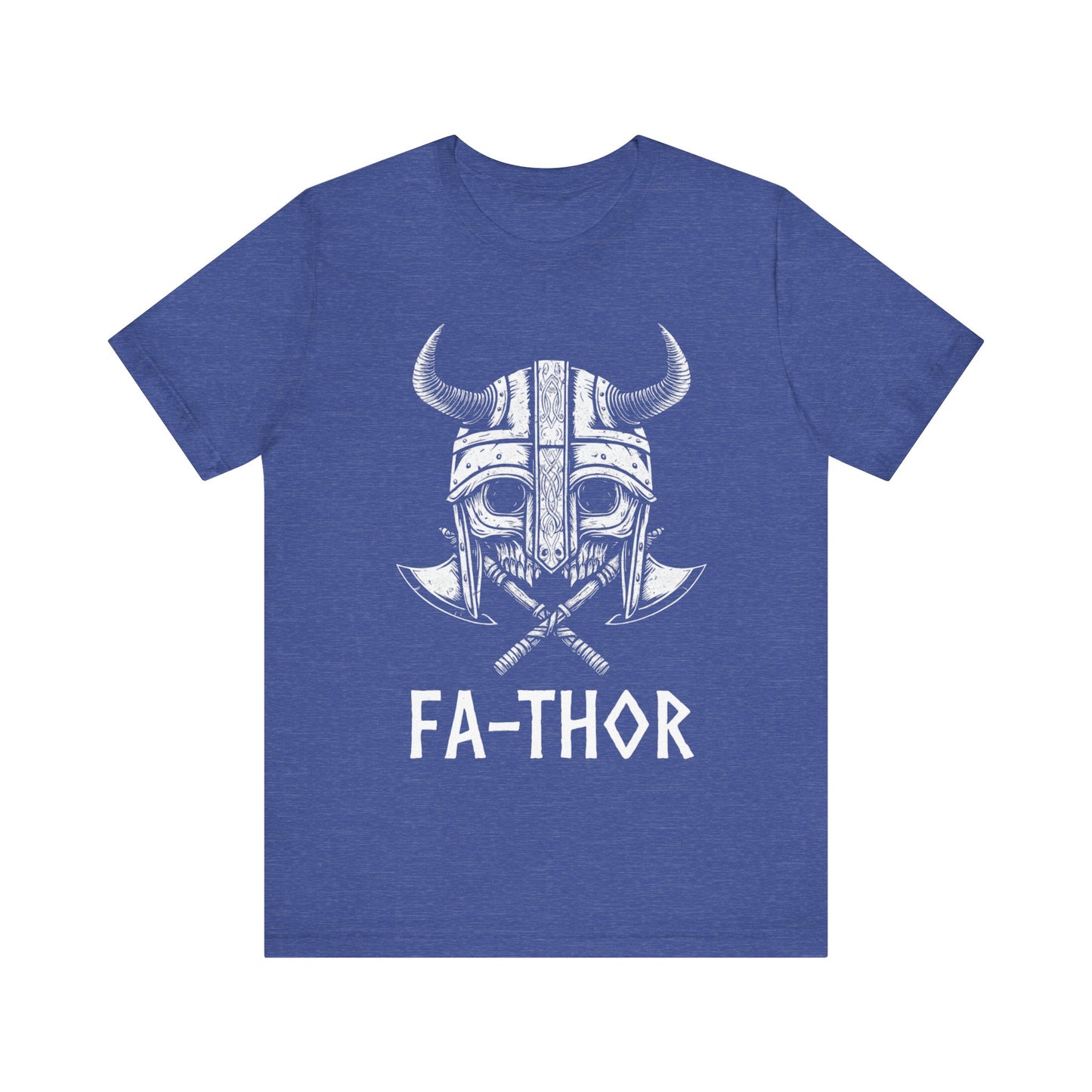 Fa-Thor Nordic Viking Skull Father's day T-Shirt