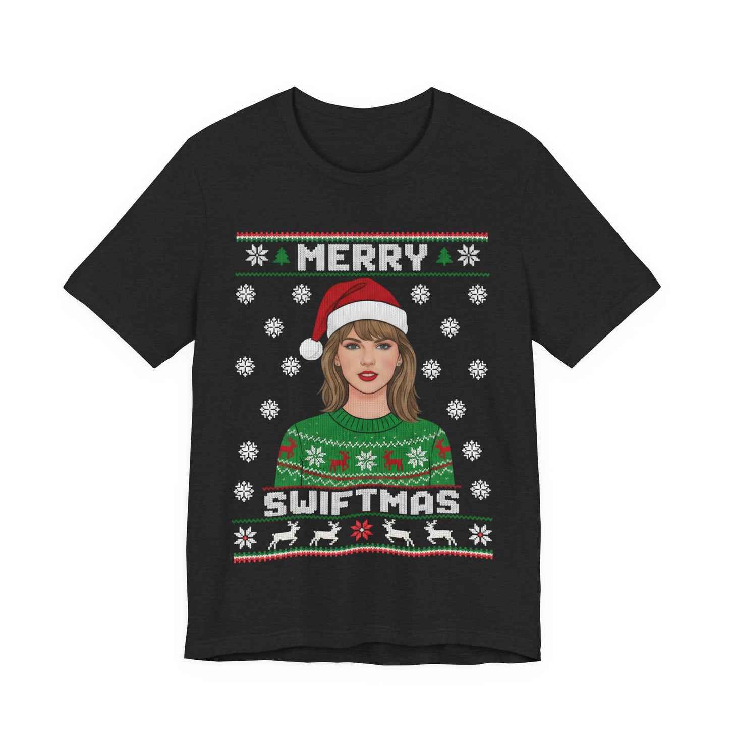 "Merry Swiftmas" Holiday Graphic Christmas T-Shirt