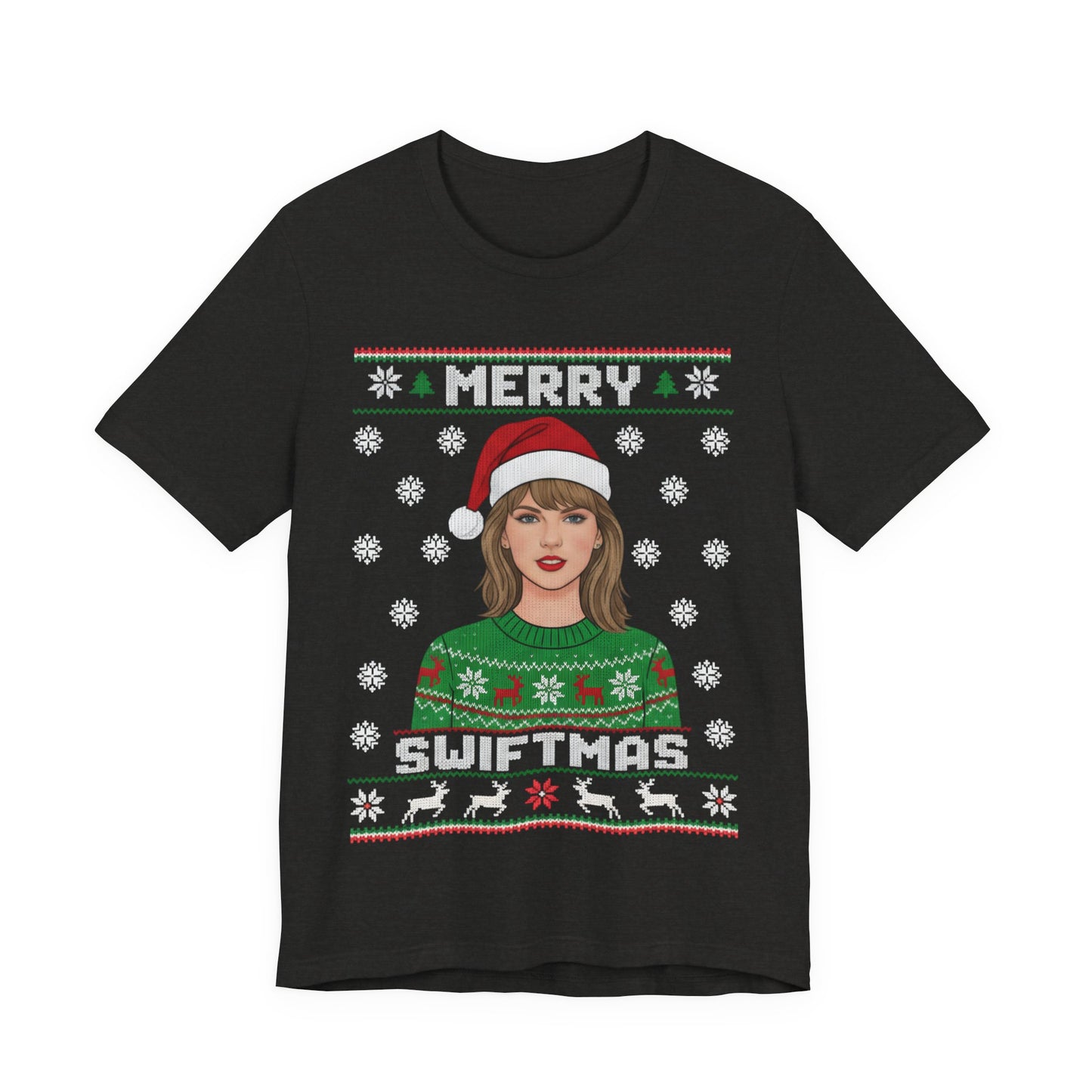 "Merry Swiftmas" Holiday Graphic Christmas T-Shirt