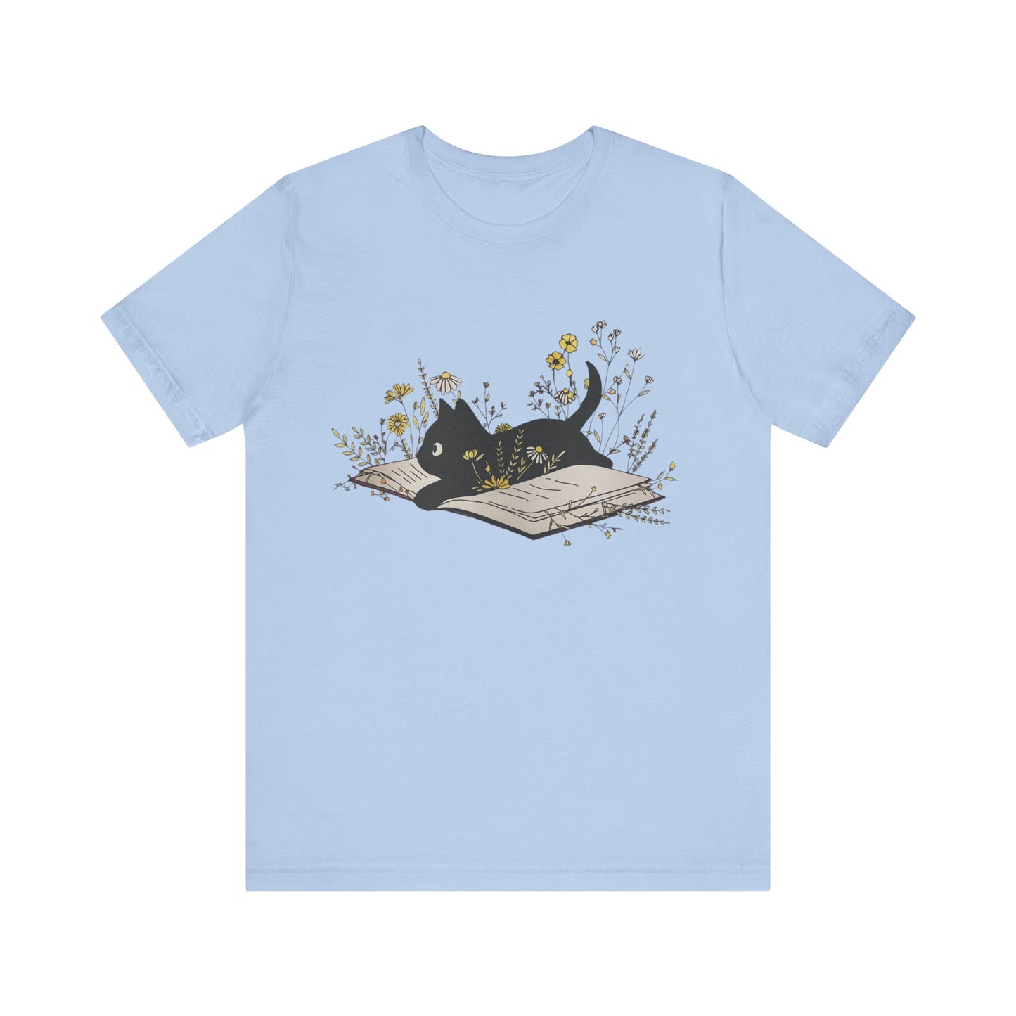 Cat Lover's Reading T-Shirt