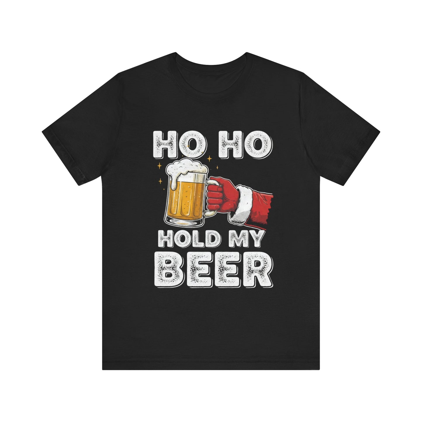 Ho Ho Hold My Beer Christmas T-Shirt