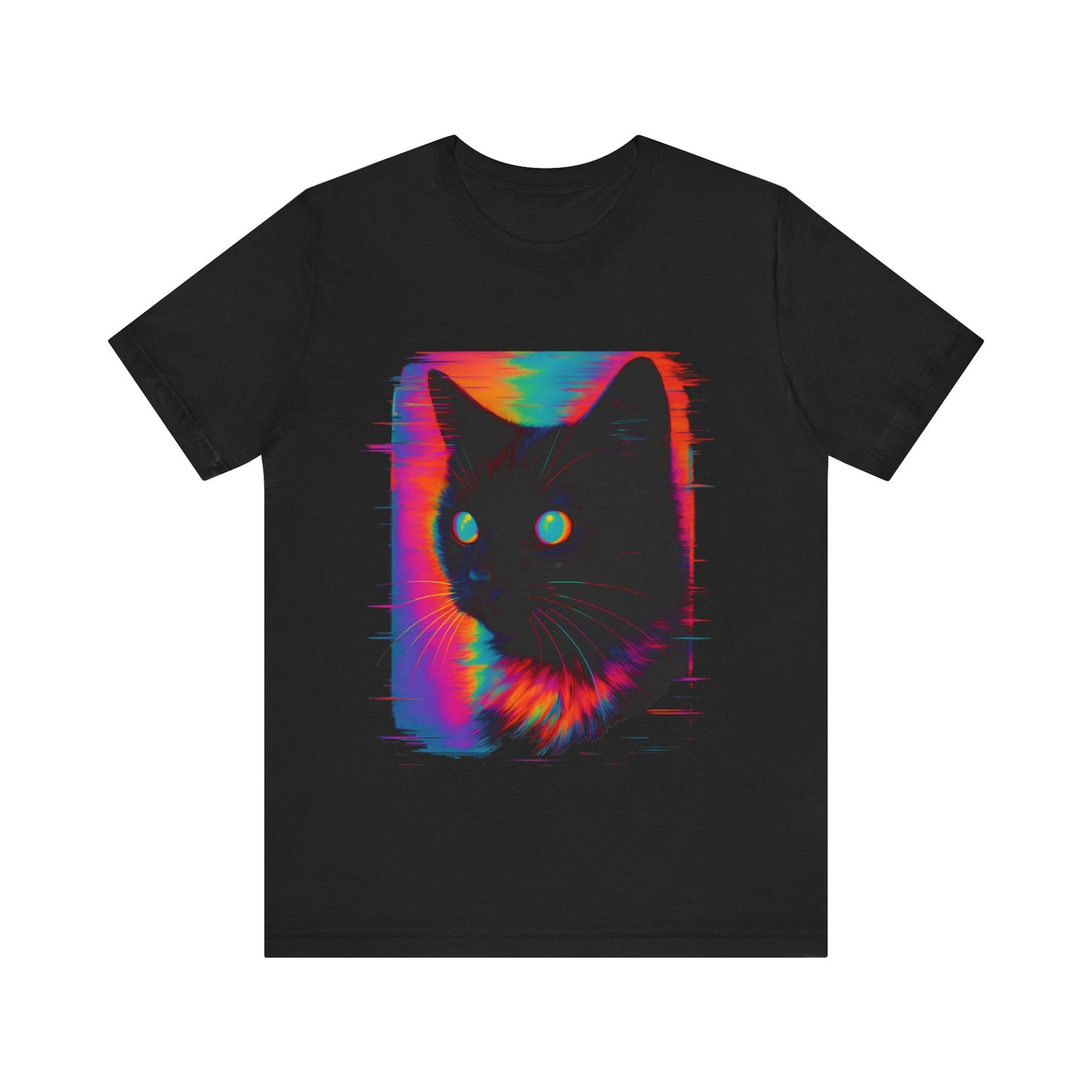 Retro Cat Graphic Cool T-Shirt
