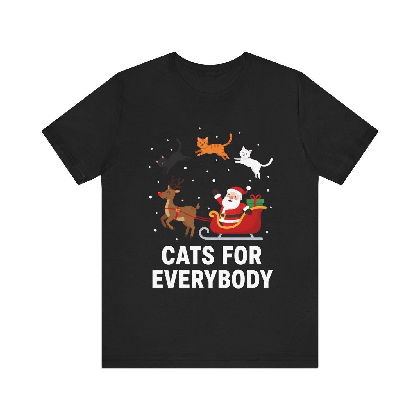 Cats For Everybody Christmas T-Shirt