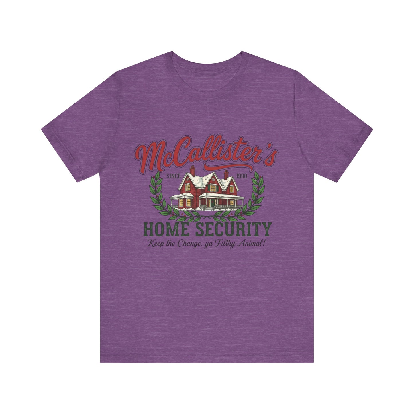 Mccallister Home Security Christmas T‑Shirt