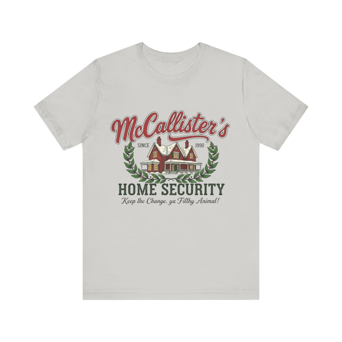 Mccallister Home Security Christmas T‑Shirt