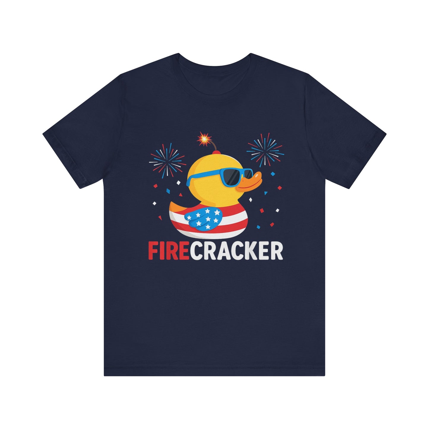 Firecracker Duck 4th Of July T-Shirt