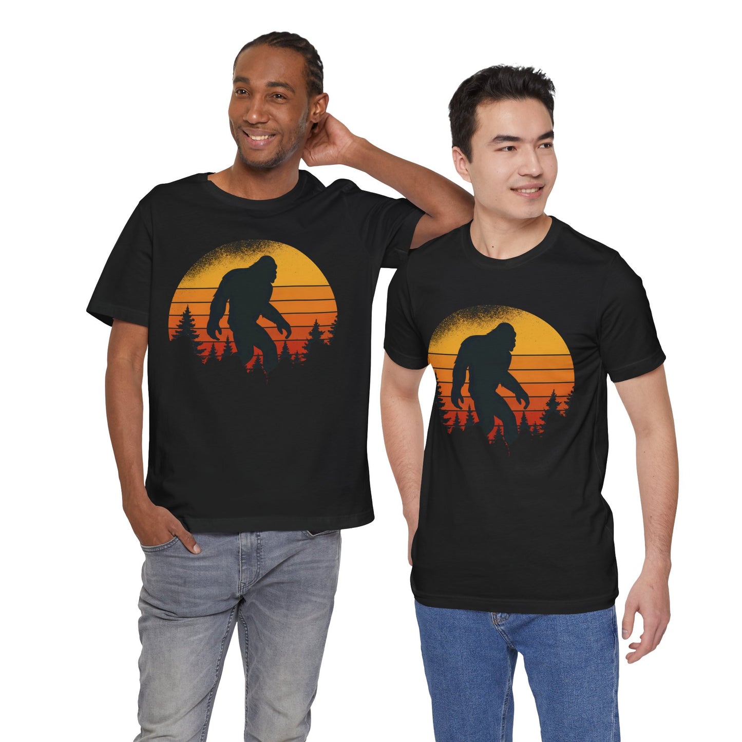 Bigfoot Retro Sunset T-Shirt