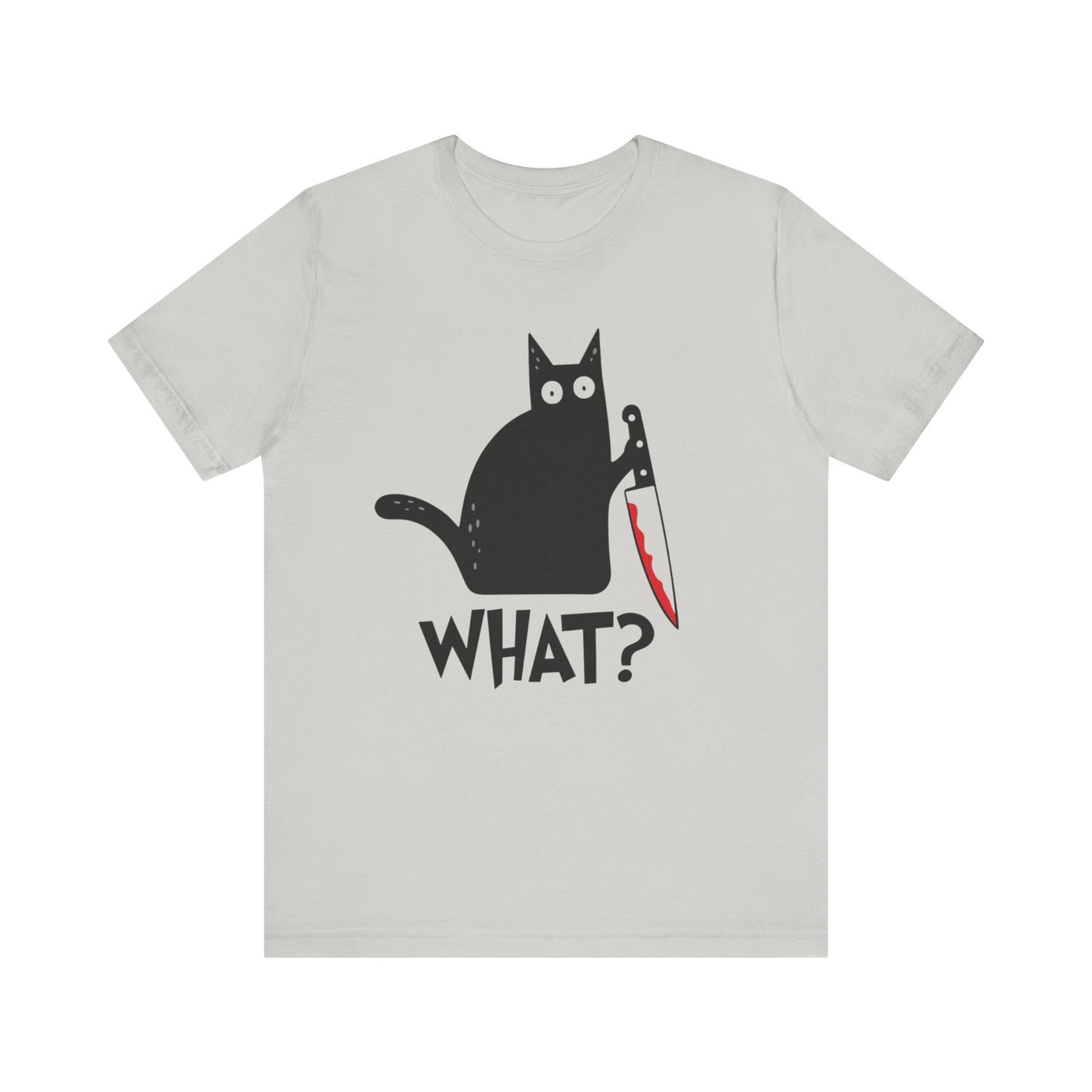 Funny Cat What T-Shirt