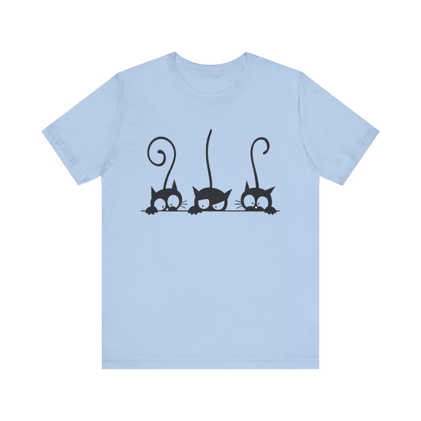 Whimsical Cute Cat T-Shirt