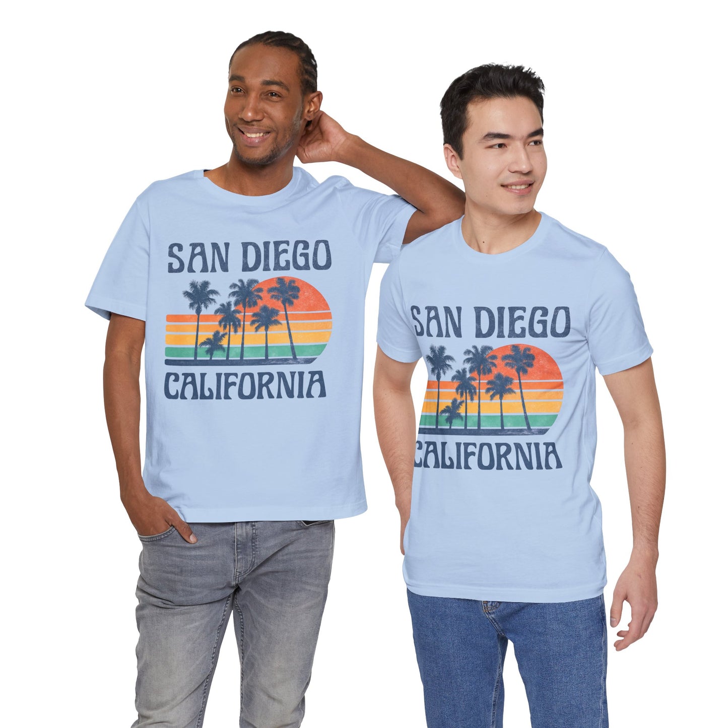 San Diego California Retro Summer T-Shirt