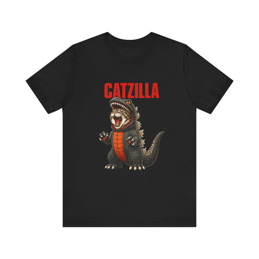 Catzilla Graphic Cat T-Shirt