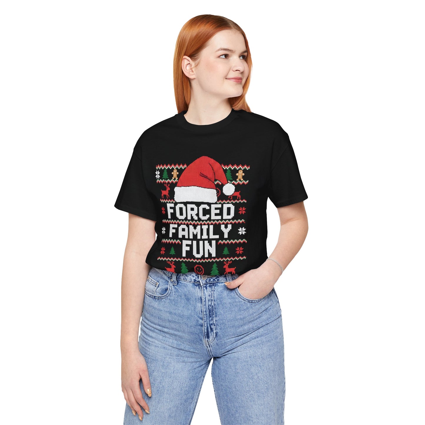 Forced Family Fun Christmas T-Shirt