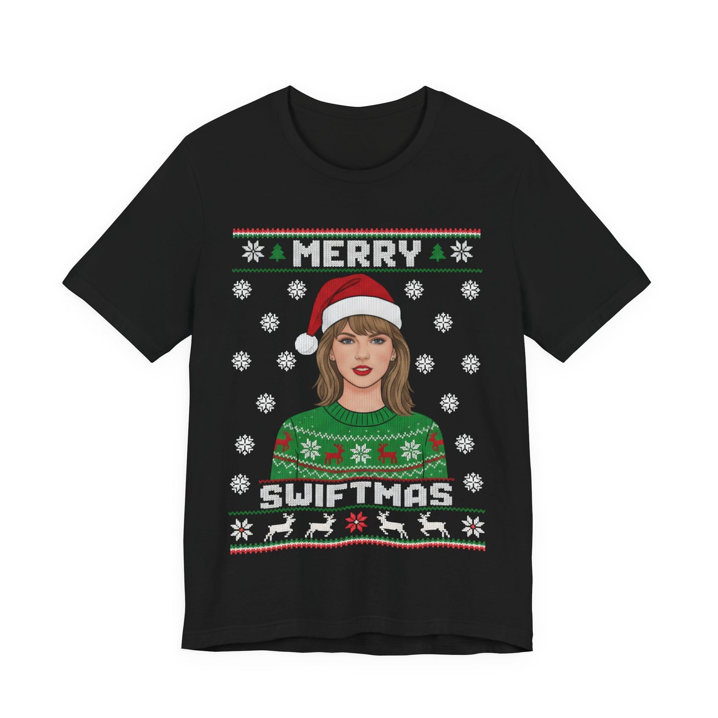 "Merry Swiftmas" Holiday Graphic Christmas T-Shirt