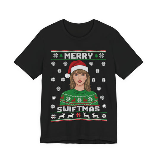 "Merry Swiftmas" Holiday Graphic Christmas T-Shirt
